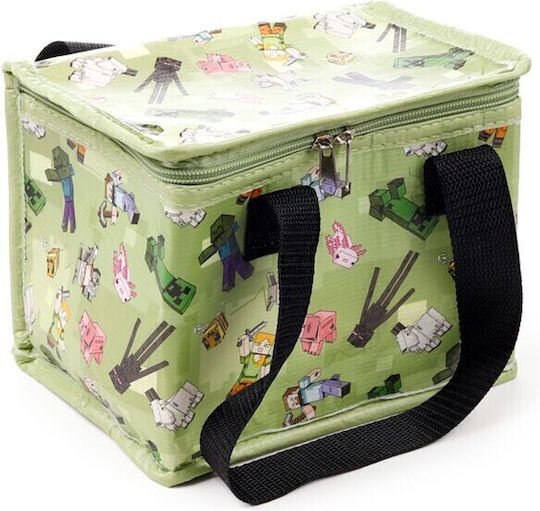 Puckator Kinder Lunchtasche Isoliert Handtasche Minecraft