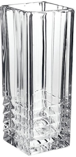 Bormioli Rocco Set Vasen Glas 2000 Quadro Transparente 3 Stück