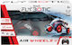 Silverlit Flybotic Air Wheelz Τηλεκατευθυνόμενο Ελικόπτερο Κόκκινο