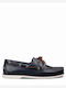 Δερμάτινα Ανδρικά Boat Shoes σε Μπλε Χρώμα
