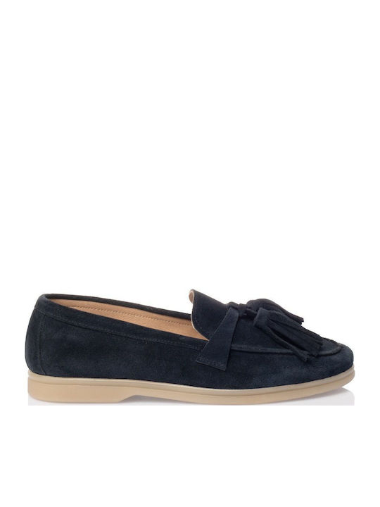 Sante Day2day Leather Women's Moccasins in Blue...