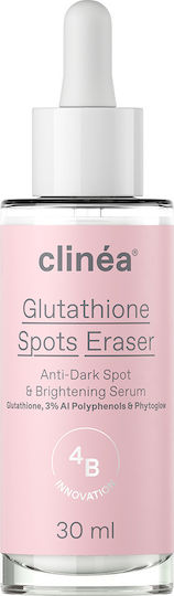Clinea Glutathione Spots Eraser Face Serum with Hyaluronic Acid for Detoxifying & Brightening 30ml