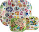 Rectangular Deep Tray 34x26cm 1 Piece Bunnys 1011096 Random Design Choice