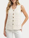 Cache Cache Langes Damen Blazer Beige
