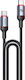 Data Cable Type-c To Type-c 240w 480mbps Nylon 2m Yesido Black