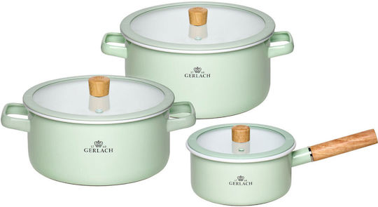Gerlach Natur Pots Set 3 Pieces Gerlach Natur Pots Set 3 Pieces