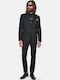 Winter Men's Suit with Slim Fit Black