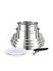 Tefal Tefal Kochgeschirr-Set aus Rostfreiem Stahl mit Antihaftbeschichtung 8-tlg