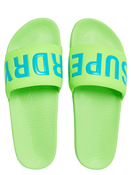 Superdry Pool Men's Green Slides