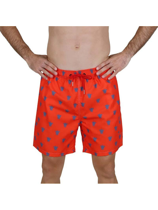 Herren-Bademode Kurze Hosen Orange