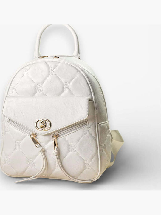 Fragola Damentasche Rucksack Weiß