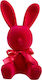Zen Collection Iepure De Paște Din Plastic Fucsia