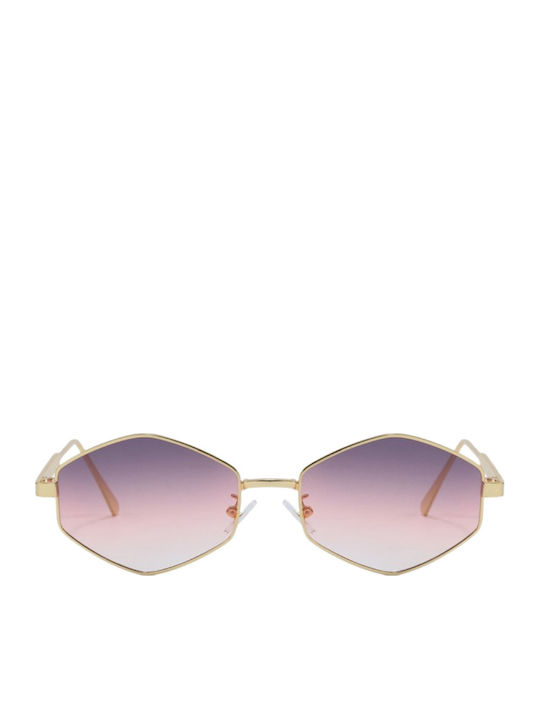 Pervedere Women's Sunglasses with Gold Metallic...