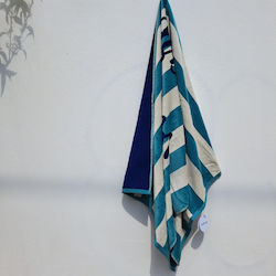 Noidinotte Strandtuch Baumwolle Blau