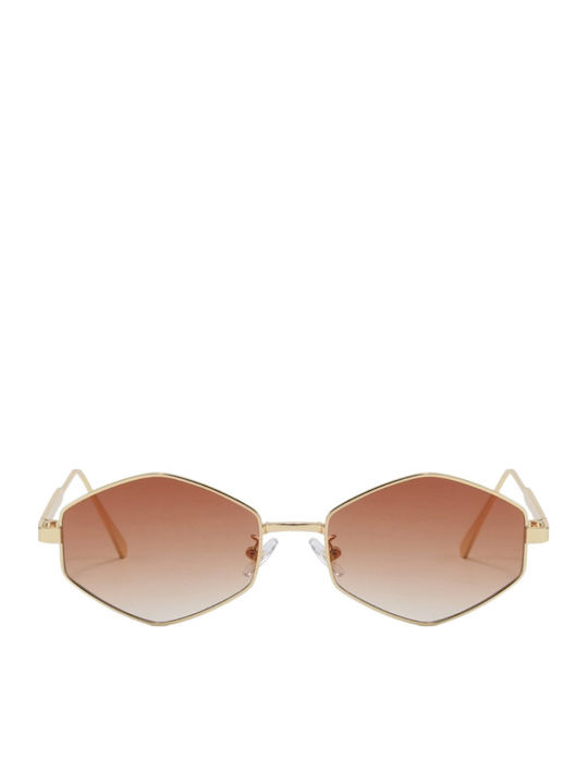 Pervedere Women's Sunglasses with Gold Metallic...