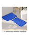 Alista Home Covoraș Antiderapant De Baie AT1CT-IM1P-RS1S-DT25025/003 Albastru 50x80 cm