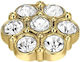 Dyrberg Kern Salma Sg Crystal Topping 470158 Steel