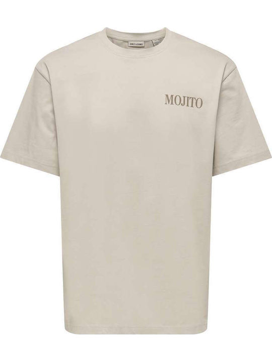 Only & Sons T-Shirt Grau