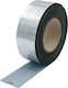 Bandă Bituminoasă Impermeabilă Din Folie De Aluminiu Cauciuc Butilic Tip Gudron Negru Bandă De Izolare Acoperiș Etanșare Crăpături Șeminee Rezistentă La Apă Acoperire Din Aluminiu Aderență Îmbunătățită Lățime 5 Cm Lungime 5 M Negru