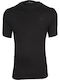 Kurzarm Herrenbluse Schwarz