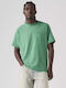 Red Tab Vintage T-shirt Pine Green A06370194