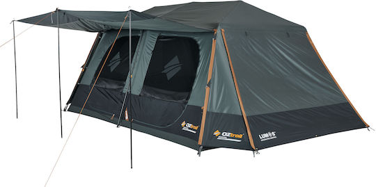 OZtrail Fast Frame Headland 10P Summer Camping Tent Green for 10 People 430x305x200cm