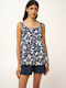 Vamp Sommer Babydoll Blumen