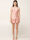 Vamp Sommer Babydoll Rosa