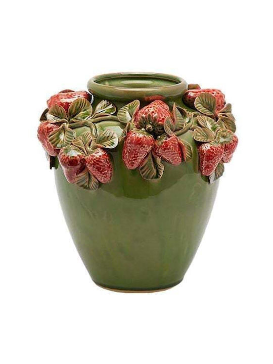 EDG Dekorative Keramikvase Grünes 26,5xH27cm 1100664A774