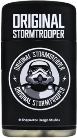 Prof Original Stormtrooper Winddichtes Blaues Feuerzeug mit Flammen-Design 2 396665-2