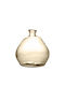 Vidrios San Miguel Decorative Glass Vase Simplicity Beige