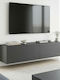 TV Stand Rival with LED Lighting Anthracite L120xW35xH30cm