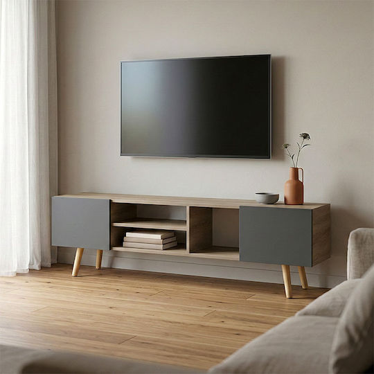 Елемент За Телевизор Osclo Антрацит М160xД30xВ53.5cm