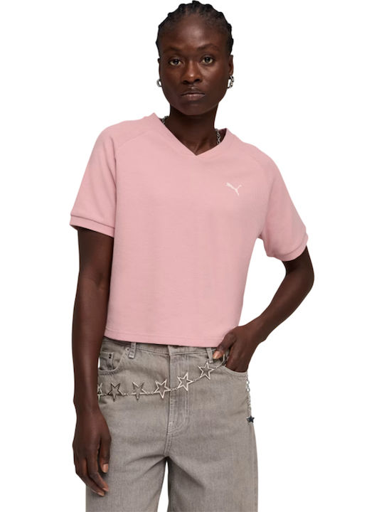 PUMA Γυναικείο Αθλητικό T-shirt Μπλουζα
