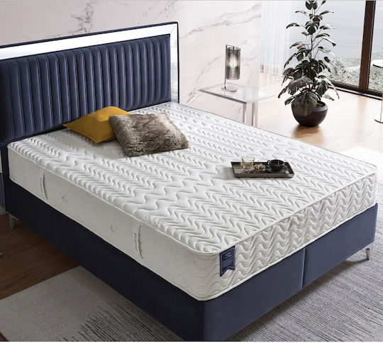 Memory 5z Multi5zone Mattress With Memory Foam And Pocket Springs White 100x200cm