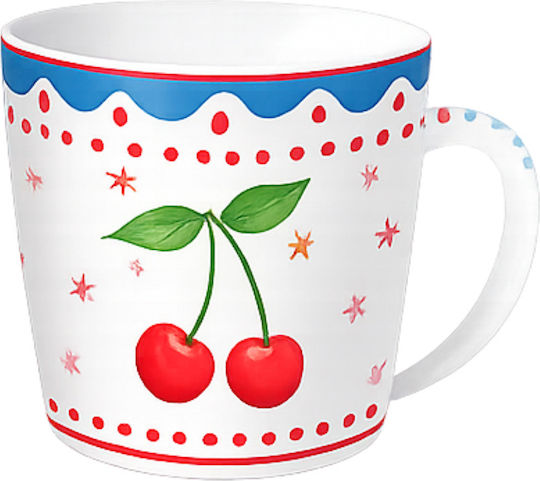 Cană Porțelan 4 Modele 350ml Fruit Mania Easy Life D