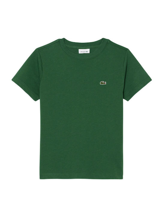 Lacoste Kids Short-Sleeved Top Cypress Green