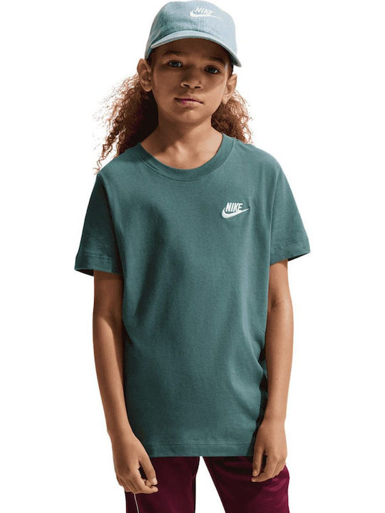 Nike Kids T-shirt Green White Futura