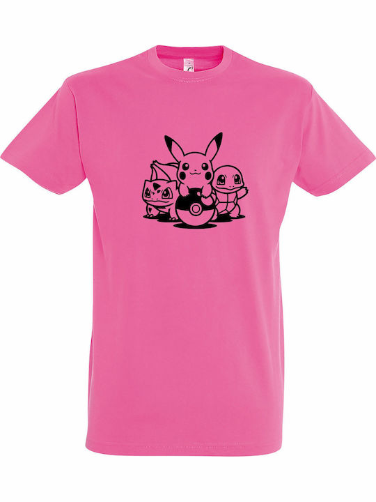 Kids Top Pink Pokemon Fanart Design