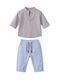 Kids Set with Pants Summer 2 Pieces Light Blue 100000AG1000450