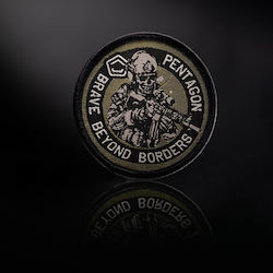 Pentagon Brave Moral Patch-σήμα 01-black-μαύρο