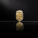 Pentagon 35 Anniversary Lapel Pin-επετειακή Καρφίτσα Antique Brass-44