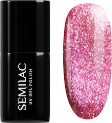 Semilac Gel Nail Polish 795 Magnetic Raspberry 7ml