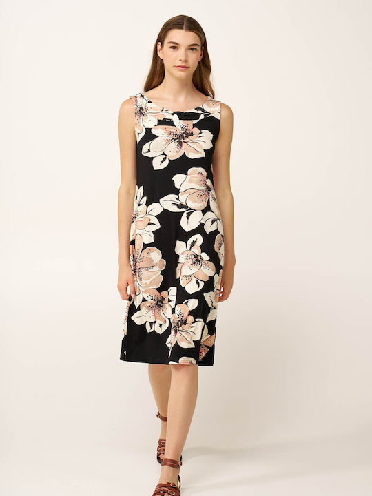 Vamp Sommer Damenkleid Schwarz