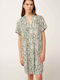 Summer Mini Dress Green Ivy