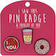 Gama Brands Σετ Καρφίτσες I Like You A Latte 3τμχ 14444795