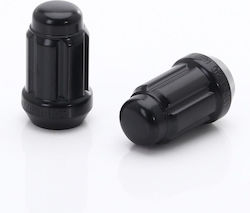 Ατσάλινα Παξιμαδια Japan Racing Jn2 M12 X 1.25 20 Τμχ Μαύρα Jn2s-12125bk