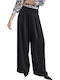 Women's Fabric Trousers Blk