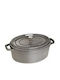 Staub La Cocotte Găstră Ovală Din Fontă 40x33cm 6.7lt