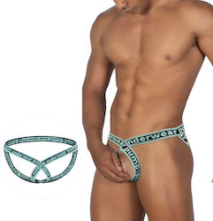 Pump Addicted Men's Underwear Jockstrap Blue
